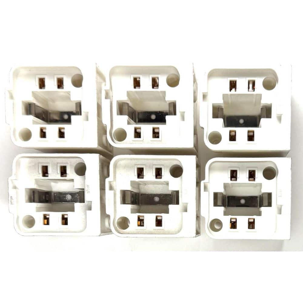 PL 11-18W Lamp Holder For G24q-3 Lamp Base. 18W 4-Pin Screw-Down Compact Fluorescent Lamp Holder. 6-Pack price history on PriceWatchPro