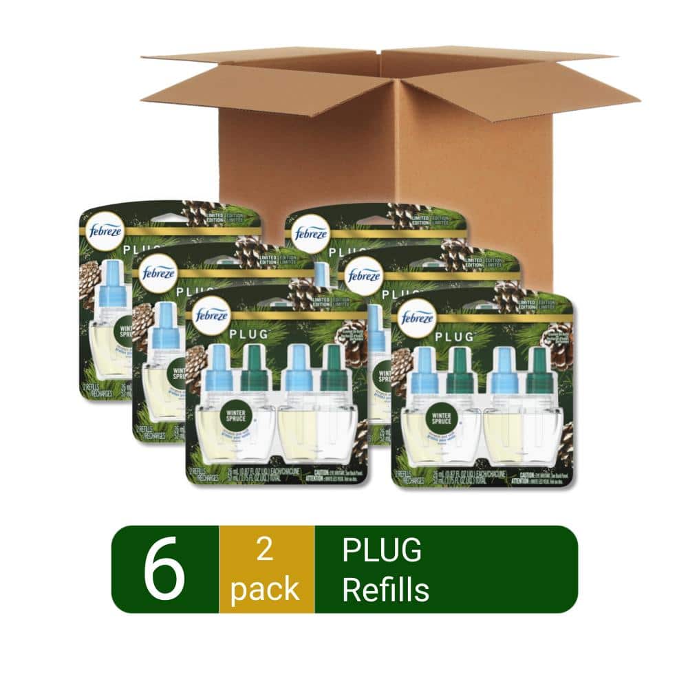0.87 oz. Winter Spruce Automatic Air Freshener Refill (2-Count) (Case of 6)
