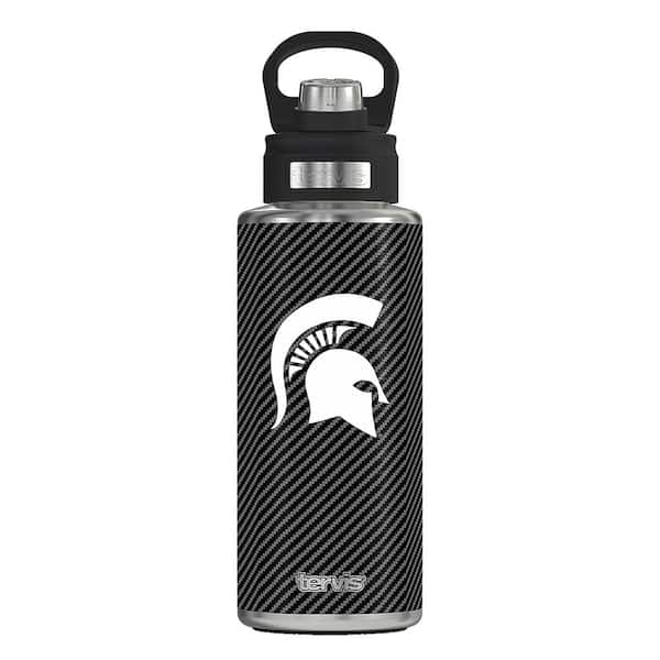 Tervis CL MI ST UNV CFIBER 32 oz. Stainless Steel Wide Mouth Water Bottle Powder Coated Standard Lid