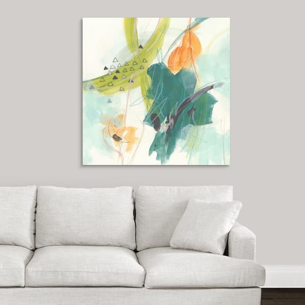 GreatBigCanvas "Skipping Stones I" by June Vess Canvas Wall Art