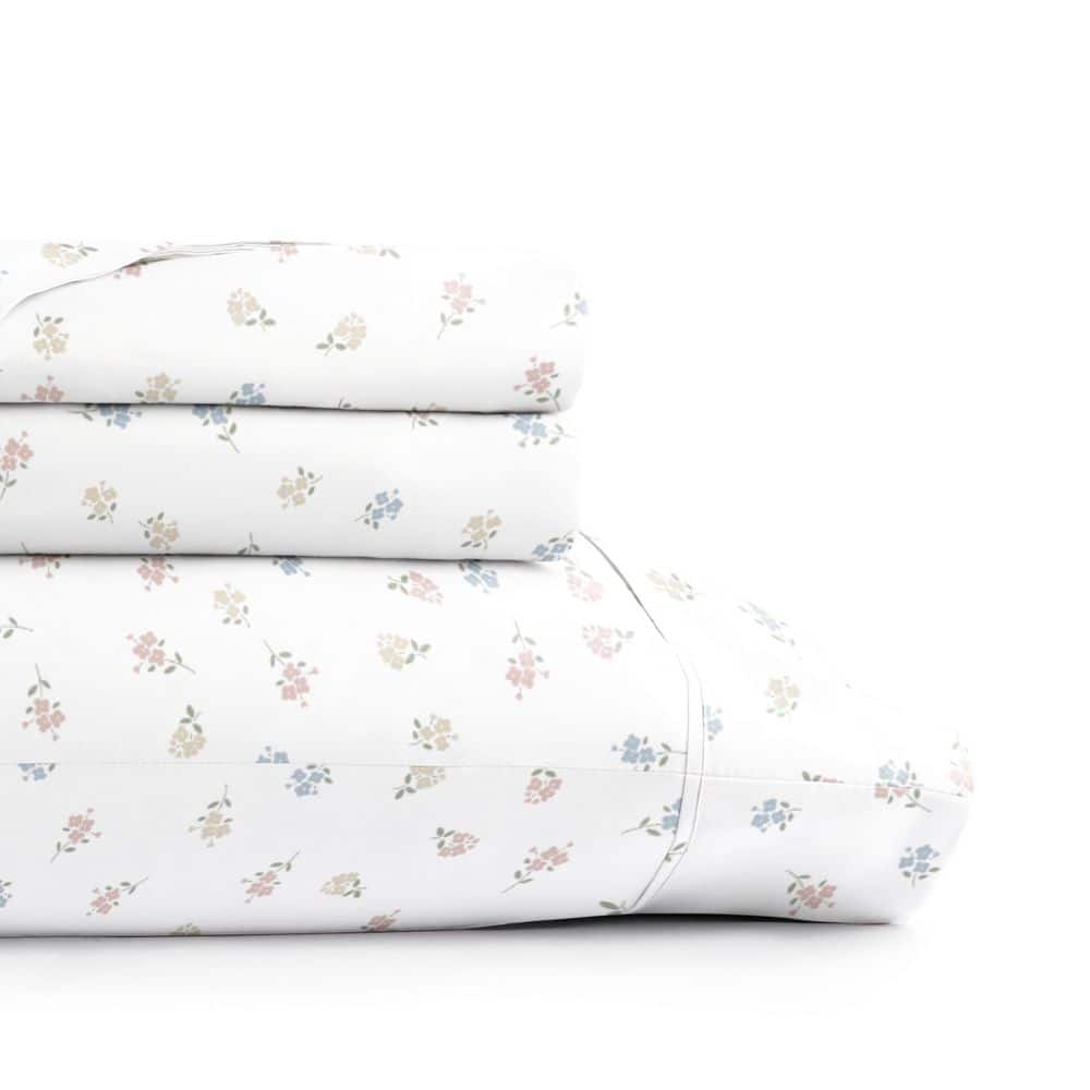 Ultra Soft 4-Piece Tricolor Bouquet Patterned Microfiber King Sheet Set price history on PriceWatchPro