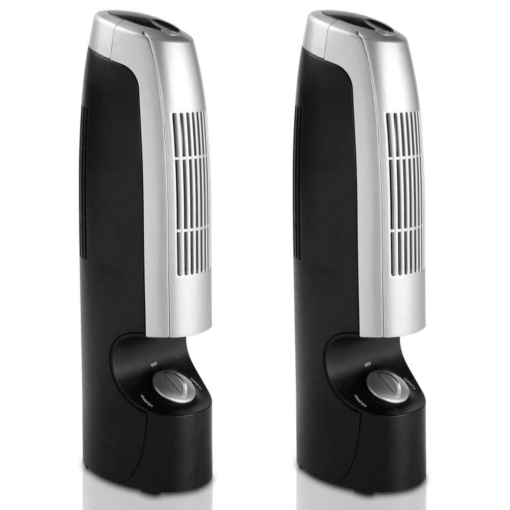 Costway Quiet Mini Ionic Whisper Home Air Purifier and Ionizer Pro Filter  (2-Pack) EP20412 - The Home Depot