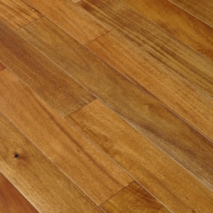 Toba Acacia 1/2 in. T x 5 in. W Tongue and Groove Smooth Texture Engineered Hardwood Flooring (26.25 sq. ft./Case)