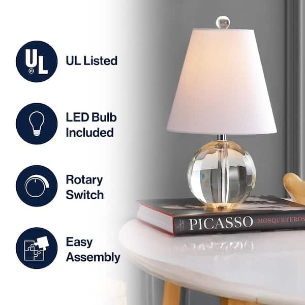 フロアスタンド Crystal table lamp light 2 Pack Crystal Table Lamp, Remote and Touch Control Rose Wave Lamp