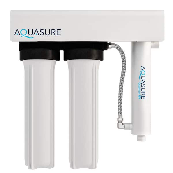 Quantum Series 18 GPM Multi-Stage Ultraviolet Whole House Water Treatment Disinfection Sterilization Filtration System