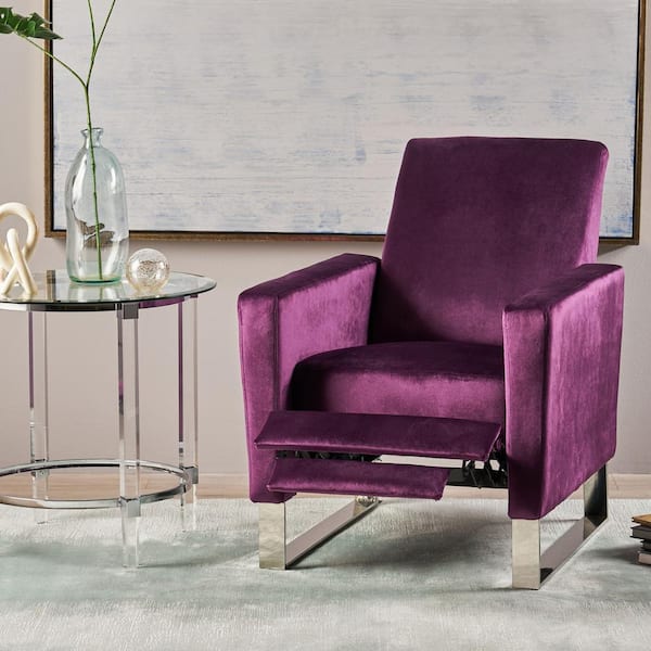 eggplant recliner