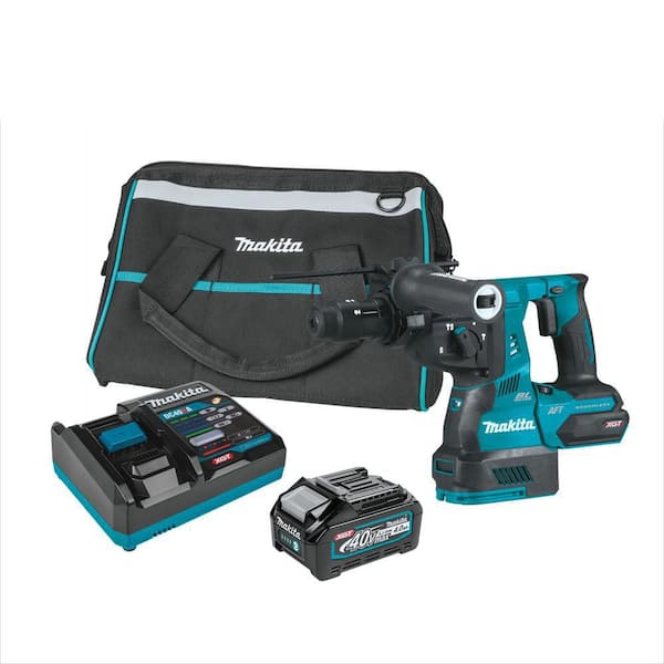 40V Max XGT Brushless Cordless 1-1/8 in. Rotary Hammer Kit, with Interchangeable Chuck AWS Capable (4.0Ah)