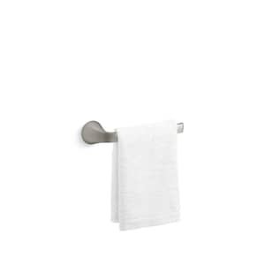 Cursiva Towel Arm in Vibrant Brushed Nickel