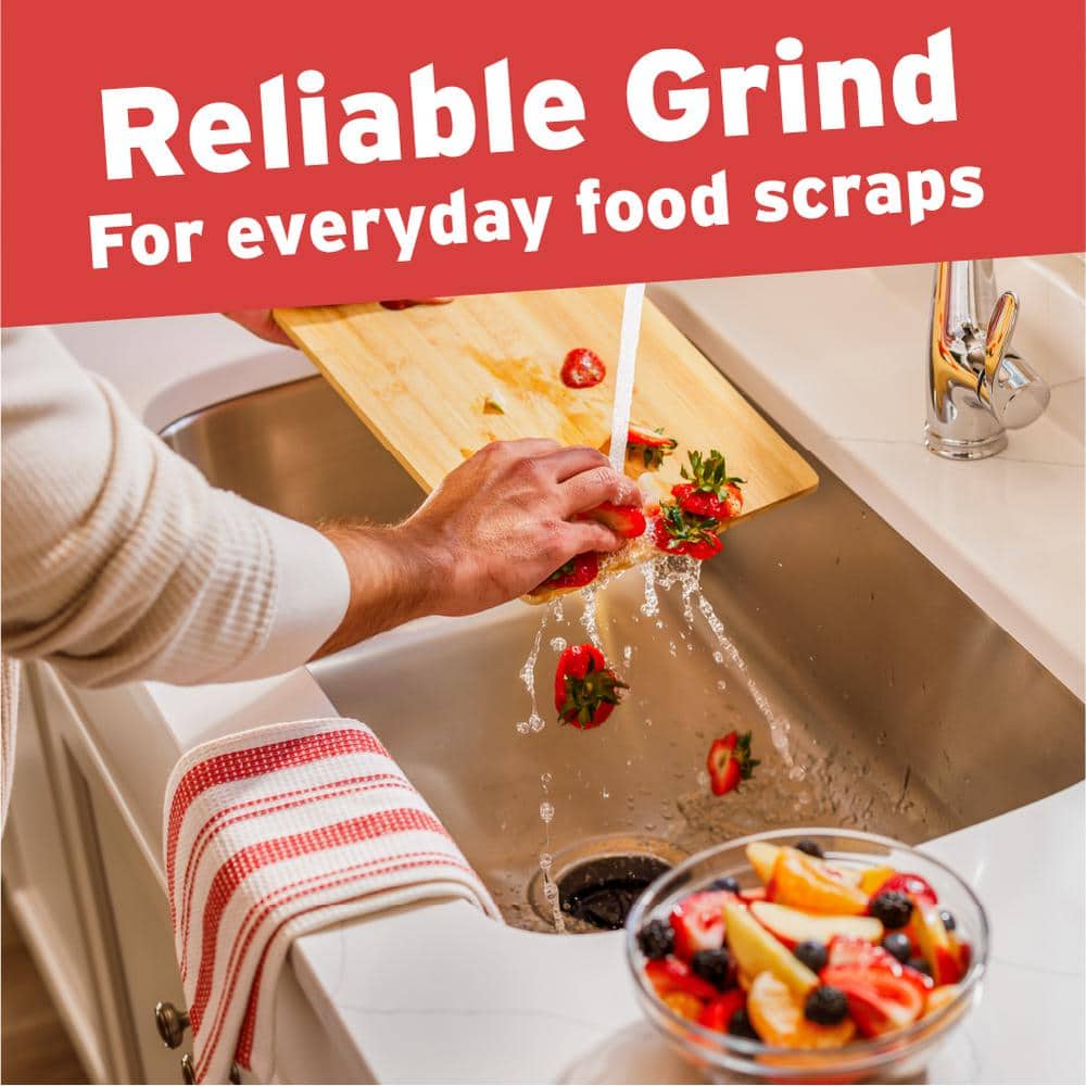 Amana 1/3 HP Continuous Feed Garbage Disposal with Power Cord