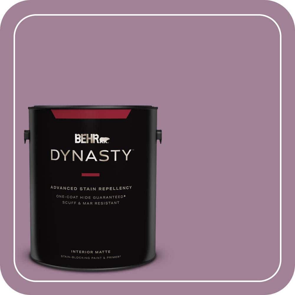 1 gal. #PMD-82 Violet Bouquet Matte Interior Stain-Blocking Paint & Primer price history on PriceWatchPro
