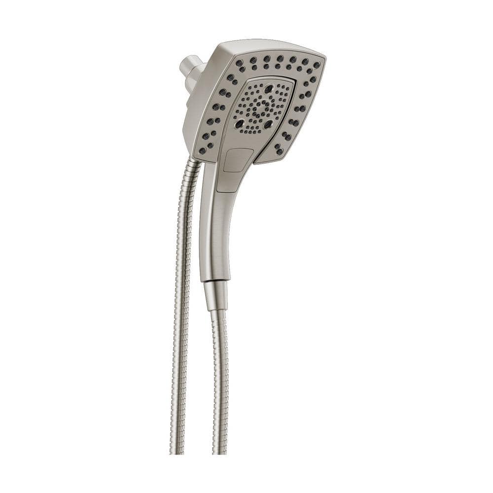 In2ition 5-Spray Patterns 2.5 GPM 5.75 in. Wall Mount Dual Shower Heads in Stainless price history on PriceWatchPro