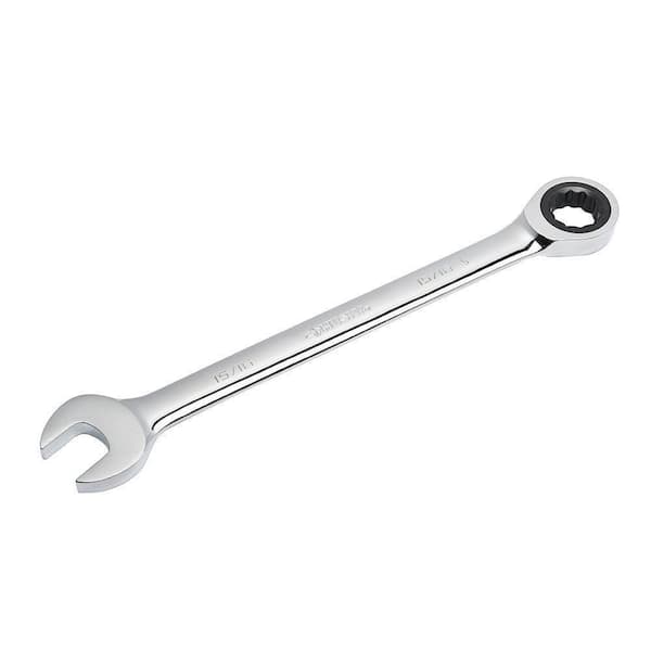 Husky 15/16 in. 12-Point SAE Ratcheting Combination Wrench