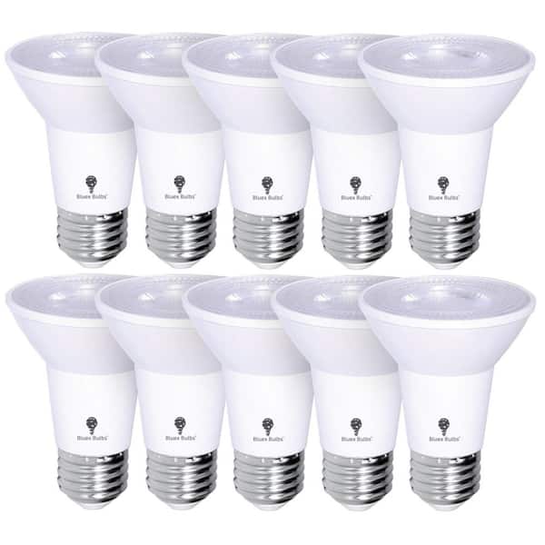 75-Watt Equivalent PAR20 Daylight (5000K) Flood Indoor/Outdoor LED Light Bulb (10-Pack)