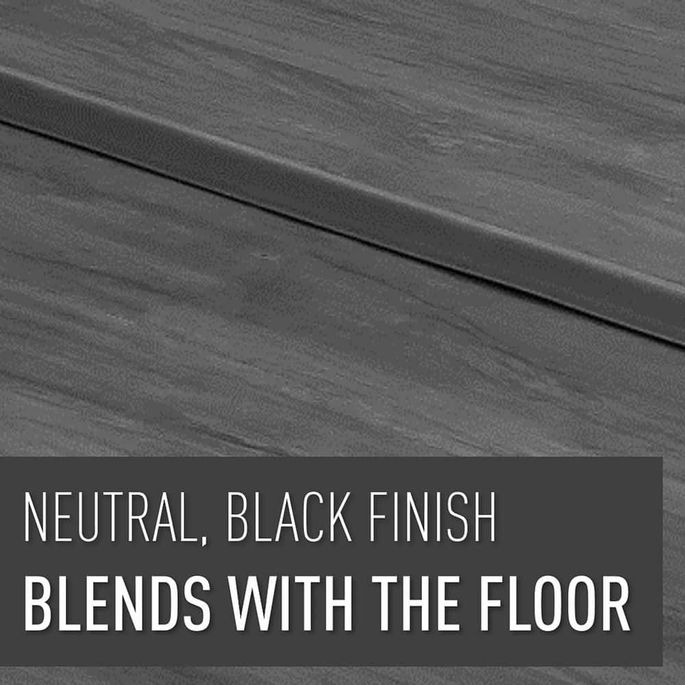 5ft Black Low Profile Overfloor Cord Protector