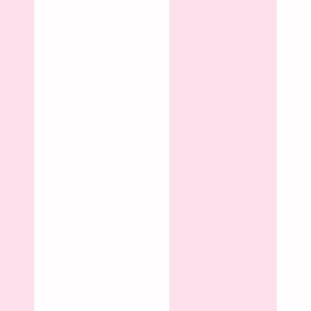 Vertical Pink Stripe Peel and Stick Smooth Vinyl Wallpaper