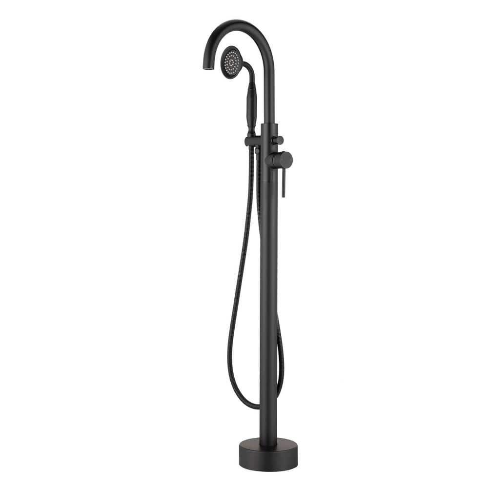 Buy Essence Hardware Trinity River Shower System with Rainfall Shower  ,Handheld and Tub Spout - Matte Black l on ConceptBaths.,com