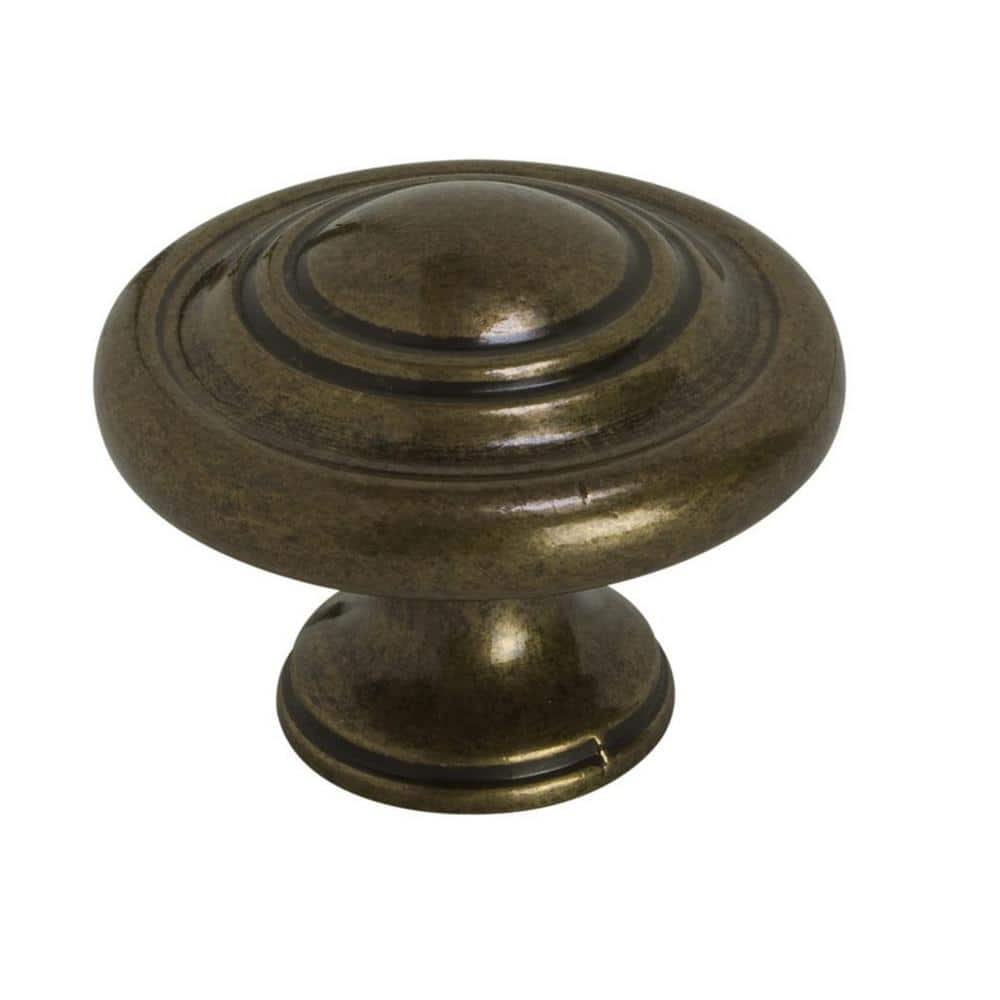 Grenoble Collection 1-3/4 in. (44 mm) Vintage Antique English Round Cabinet Knob price history on PriceWatchPro