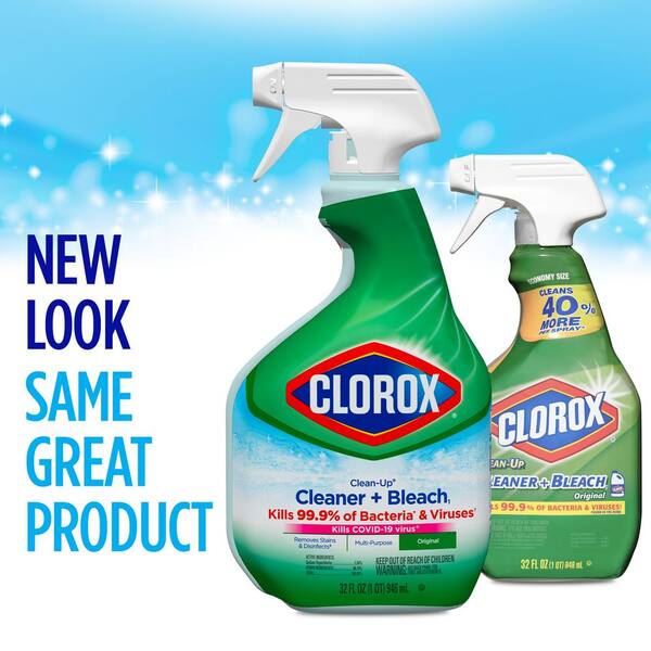 Clorox Clean-Up All Purpose Cleaner Refill w/Bleach, Original, 128 fl oz