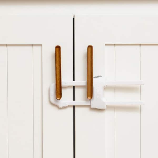 Home Safety Easy Slide Cabinet Lock, 2-Pack