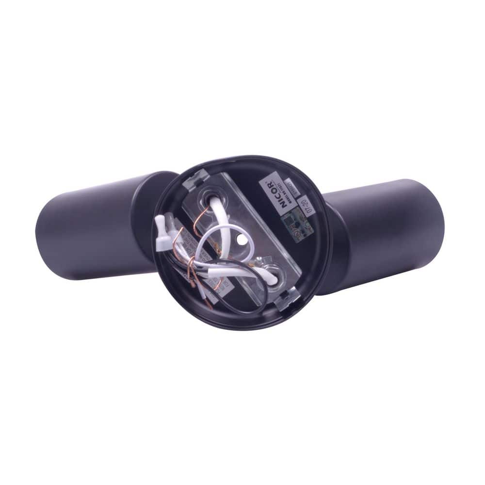 Black Double Cylinder Adjustable Outdoor Flood Light