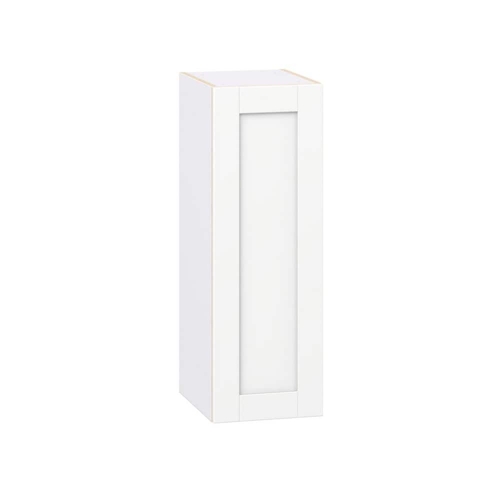 Milton 12 in. W x 14 in. D x 35 in. H Assembled Shaker Wall Kitchen Cabinet in Bright White price history on PriceWatchPro