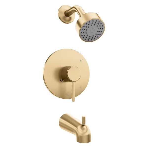 Palisades Elegant Shower System in Champagne Bronze