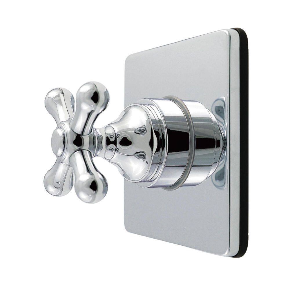 Restoration 3/4 in. Single-Handle 1-Hole Wall Mount 6-Way Diverter Valve with Trim Kit in Polished Chrome price history on PriceWatchPro