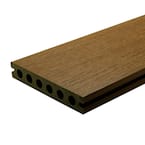 UltraShield Naturale Voyager Series 1 in. x 6 in. x 16 ft. Peruvian Teak Hollow Composite Decking Board (49-Pack)