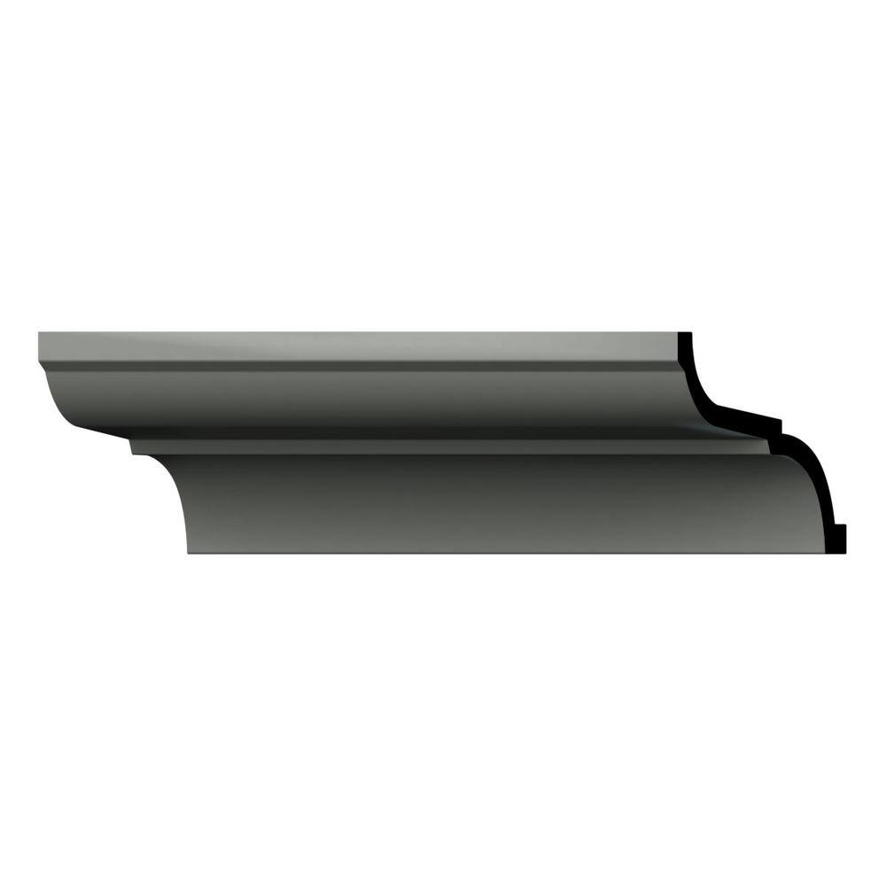 Denisse 96 in. Unfinished Polyurethane Crown Moulding