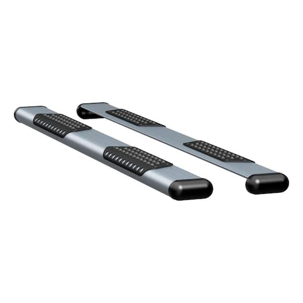O-Mega II 78-Inch Silver Aluminum Side Steps, Select Chevrolet Colorado, GMC Canyon