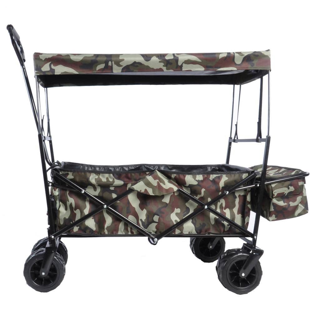 Serga 3.53 cu. ft. Foldable Portable Multifunction Steel Outdoor Camping Ga