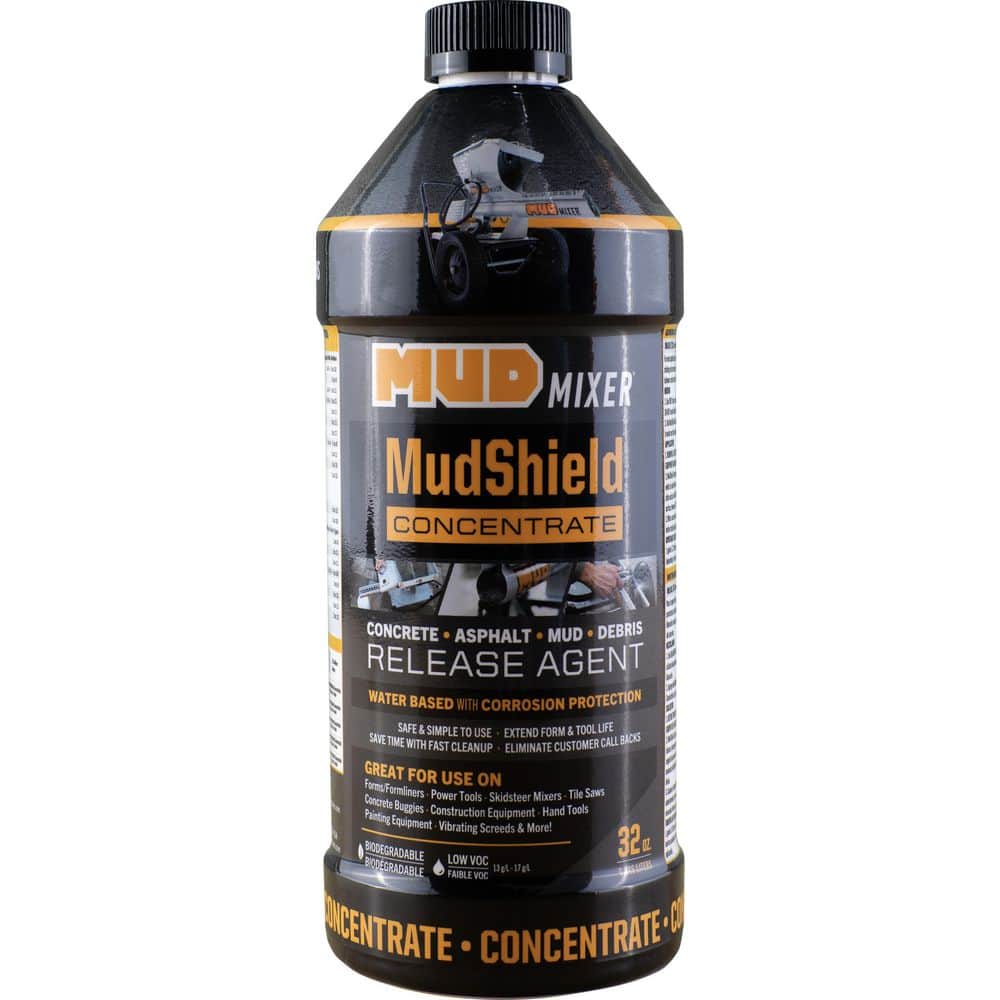 MUDMIXER MudShield 32 oz. Concentrate-Industrial-Grade Concrete