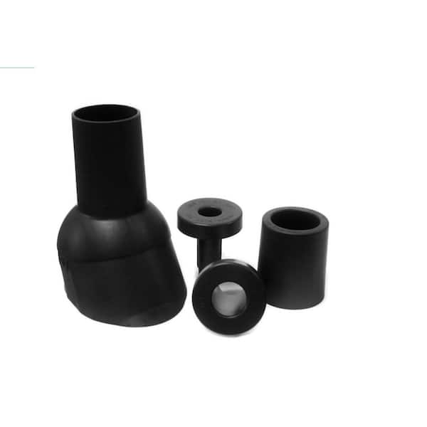 Roof Vent Pipe Collar Repair for 2 in. I.D. Vent Pipe in Black Roof Vent Pipe Collar Repair for 2 in. I.D. Vent Pipe in Black