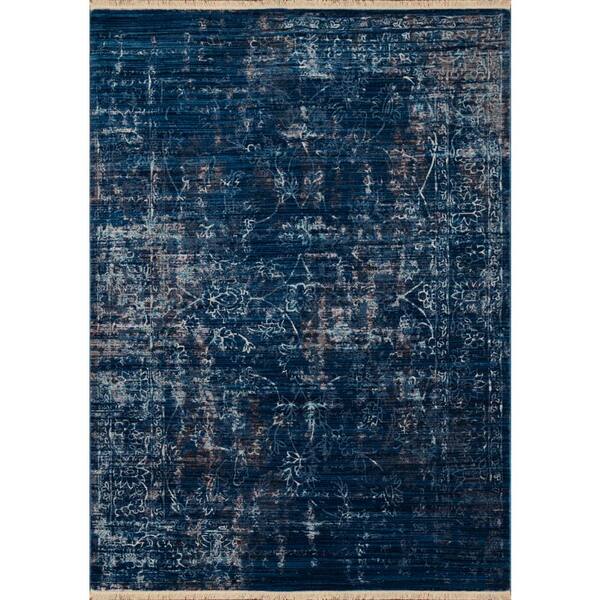 United Weavers Monaco Cache Midnight Blue 10 ft. x 13 ft. Area Rug