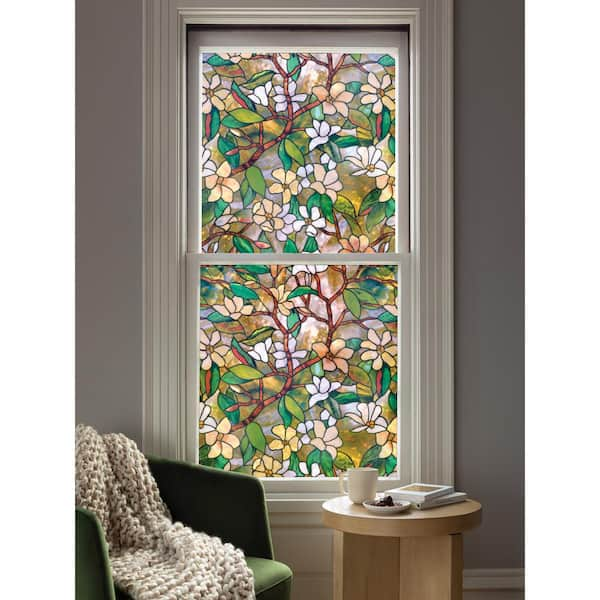 Artscape 24 in. x 36 in. Magnolia Decorative Window Film