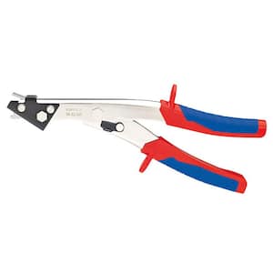 KNIPEX 5-1/2 in. Long Nose Pliers with Cutter Comfort Grip and Chrome  Plating 25 05 140 - The Home Depot