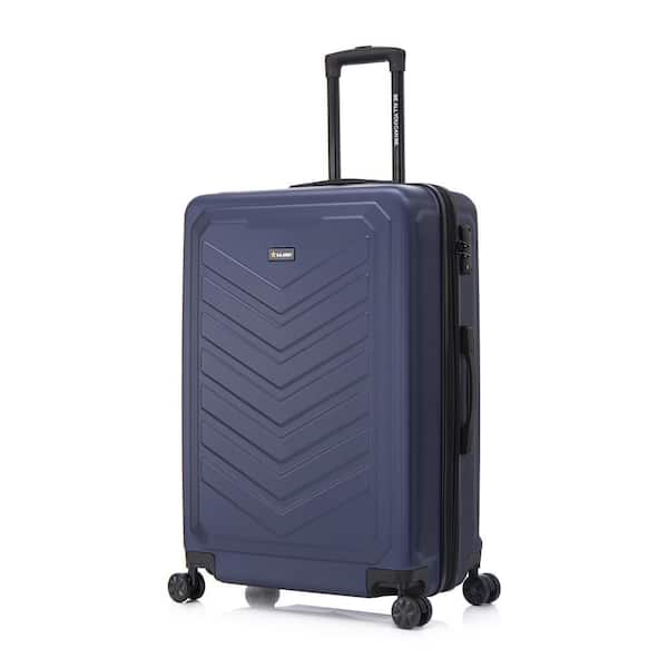 FOX PRO 28 in. Expandable Large Suitcase with TSA Lock Navy Blue