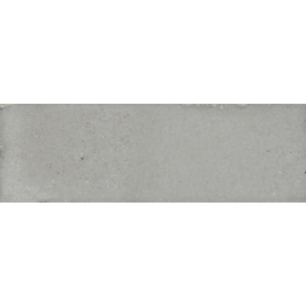 Rice Grigio 2 in. x 6 in. Glossy Porcelain Wall Tile (558.08 sq. ft./pallet)