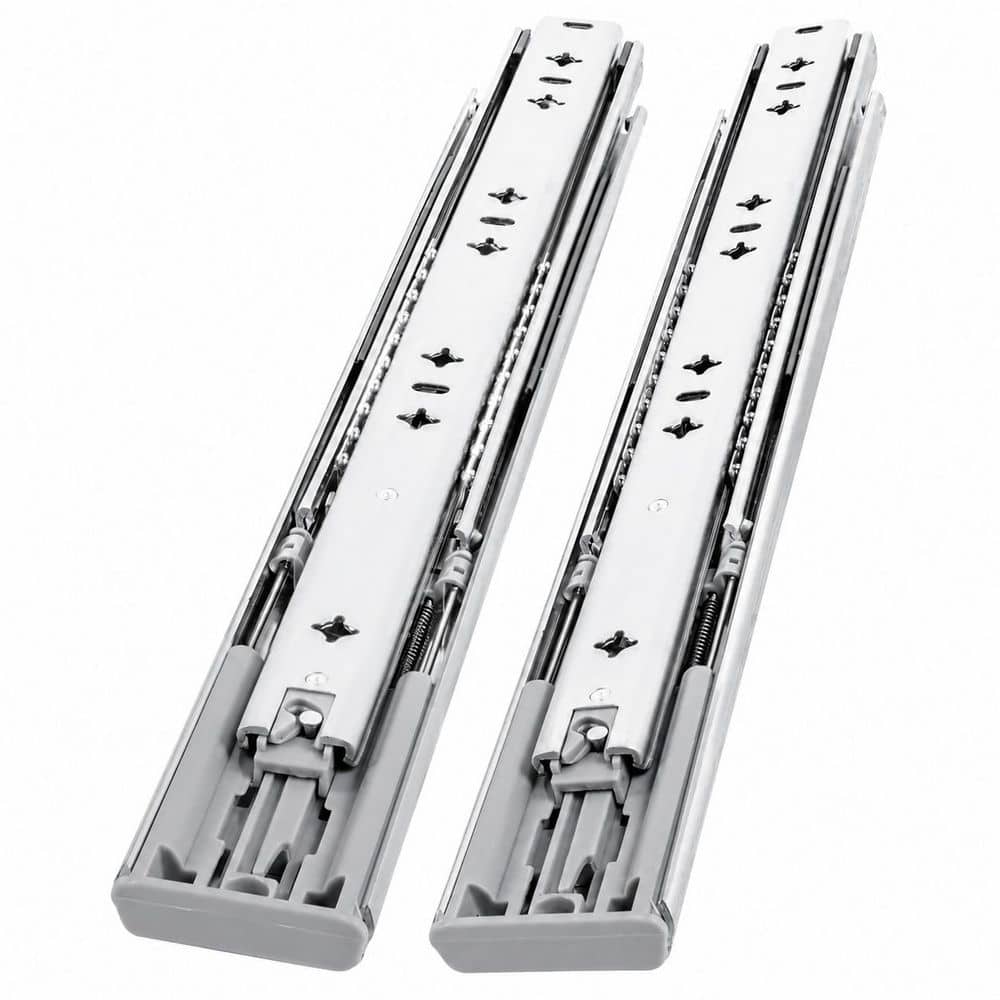 53mm Width 16 in. Galvanized Steel Undermount Soft-Close Heavy Duty Full Extension Drawer Slides Ball Bearing 1 Pair price history on PriceWatchPro