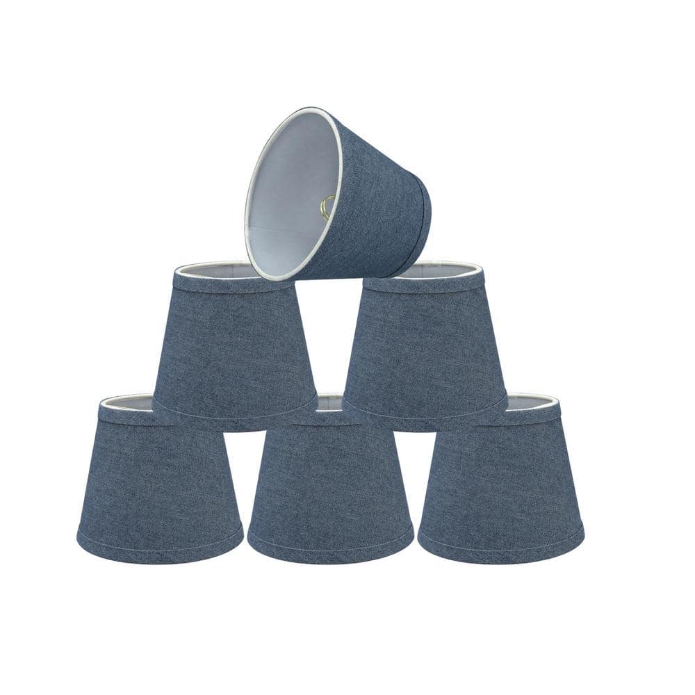 6 in. x 5 in. Washing Blue Hardback Empire Lamp Shade (6-Pack) price history on PriceWatchPro