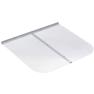 45 in. x 38 in. Rectangular Clear Polycarbonate Window Well Cover