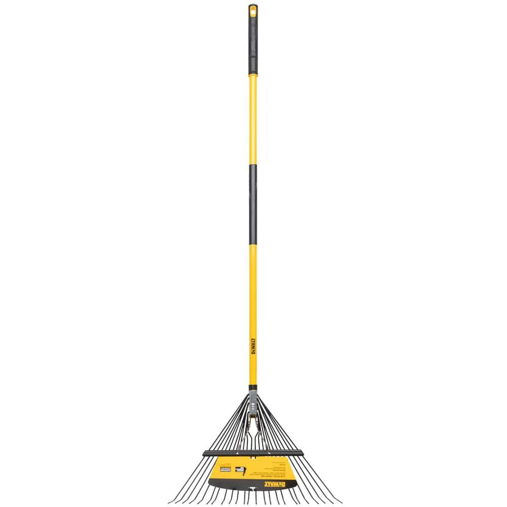 Reviews for DEWALT 53 in. Fiberglass Handle 24 Tine Steel Leaf