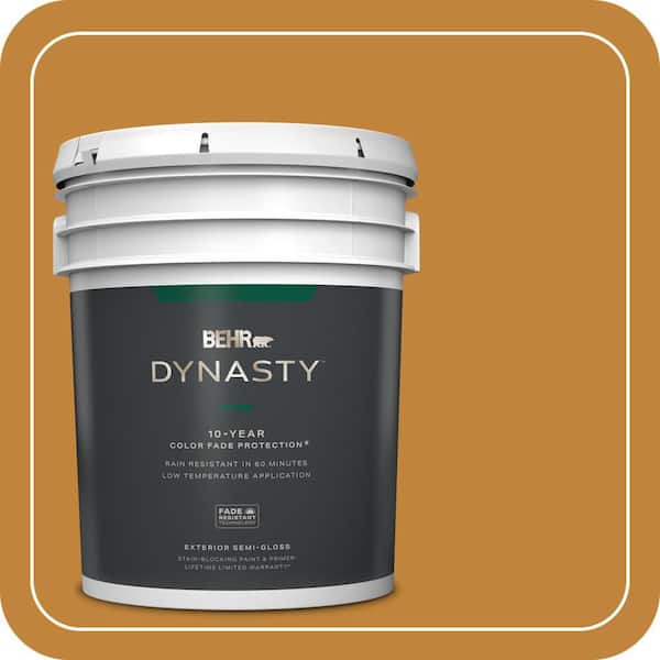 BEHR DYNASTY 5 gal. #M260-7 Back to School Semi-Gloss Exterior Stain-Blocking Paint & Primer