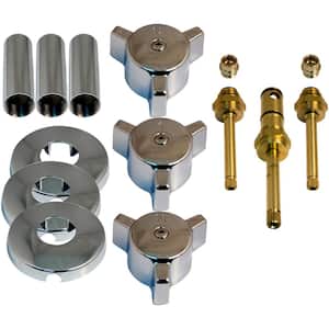 Tub and Shower Rebuild Kit for Indiana 3-Handle Faucets