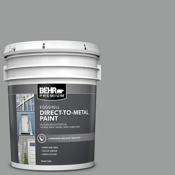 5 gal. #AE-51 Coast Guard Gray Eggshell Direct to Metal Interior/Exterior Paint