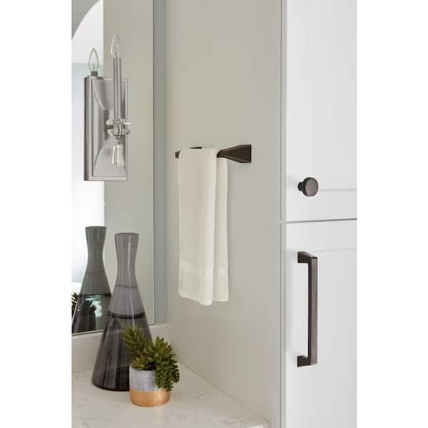 Blackrock 9 in. Wall Mounted Towel Bar in Oil-Rubbed Bronze