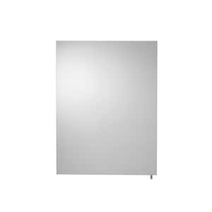 Finchley 20 in. W x 26 in. H Rectangular Silver Stainless Steel Surface Mount Medicine Cabinet with Mirror