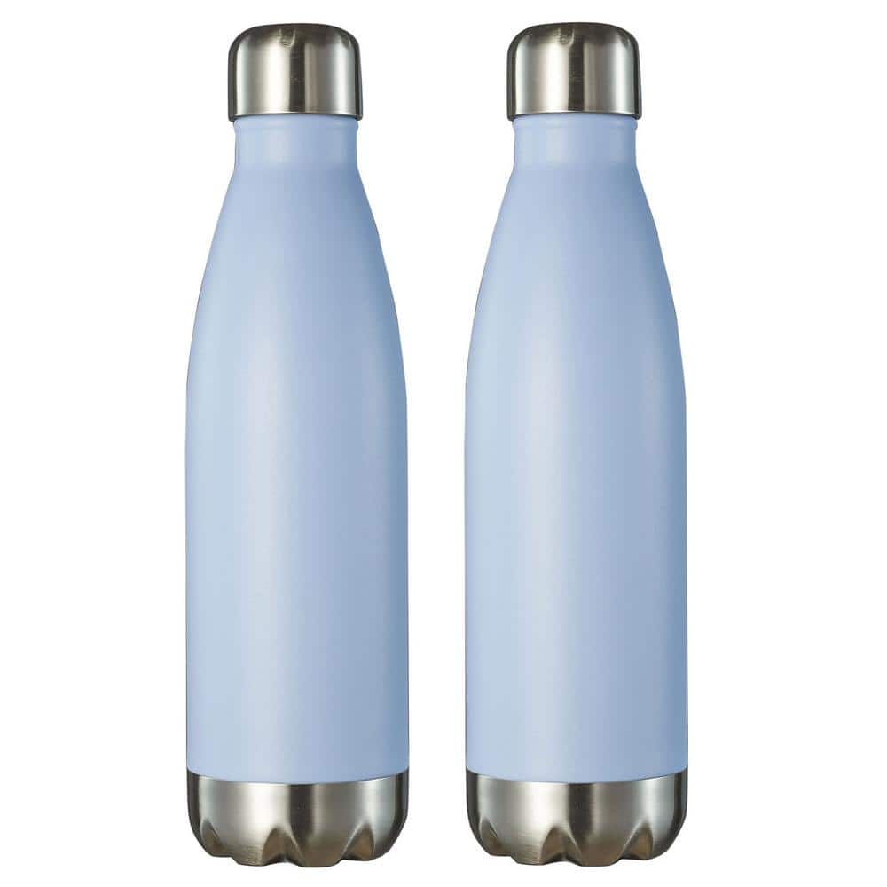 BOZ Stainless Steel Water Bottle XL - Gun Powder Black (1 L / 32oz