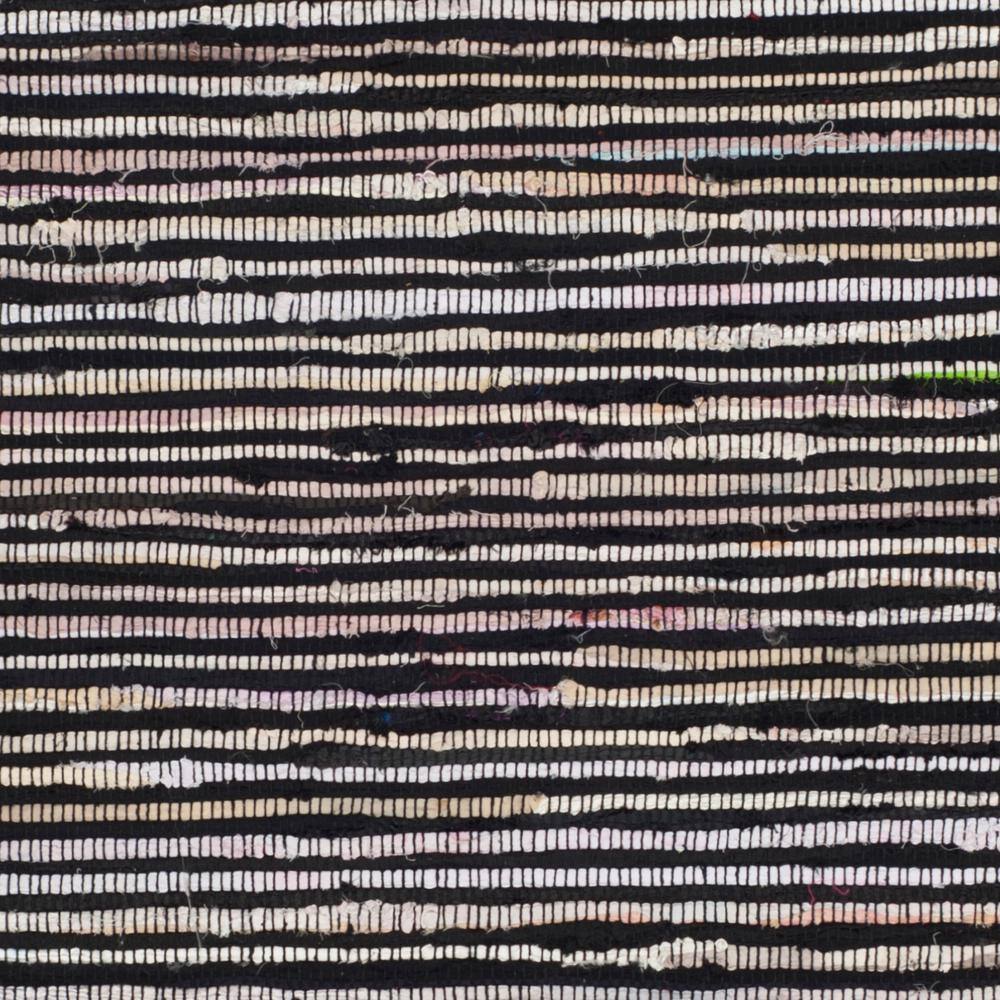 Sunbeam Stripes Hand-Woven Wool Area Rug, 4' x 6', Yellow/Multi