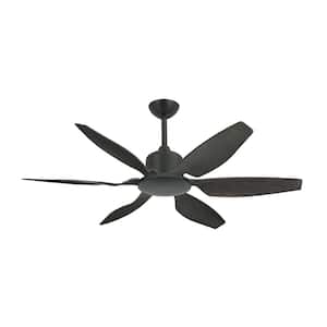 Titan II Wi-Fi 52 in. Resin Indoor/Outdoor Oil Rubbed Bronze Smart Ceiling Fan with Remote Control